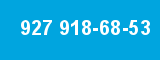 927 918-68-53 927 918-68-53